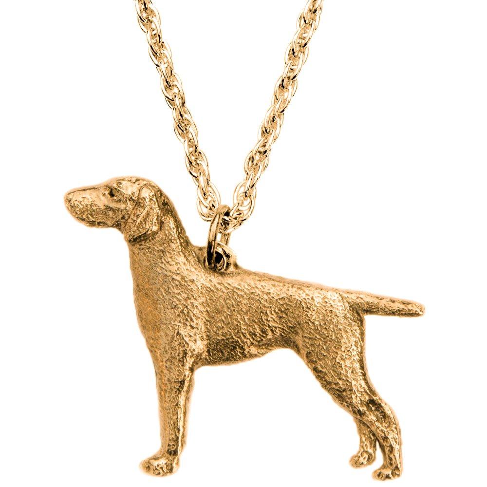 

German Shorthaired Pointer, Made in England, Art Dog Pendant Necklace Collection