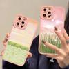 Art Oil Painting Flowers Phone Case For iPhone 14 11 12 13 Pro Max For iPhone XS X XR 7 8 Plus SE2 Soft Silicone Back Covers