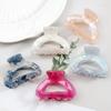 Fashion Design Acetate Mini Half Circle Hair Clip Crab Claw Clip Women's Girls Hair Clip Hair Accessories