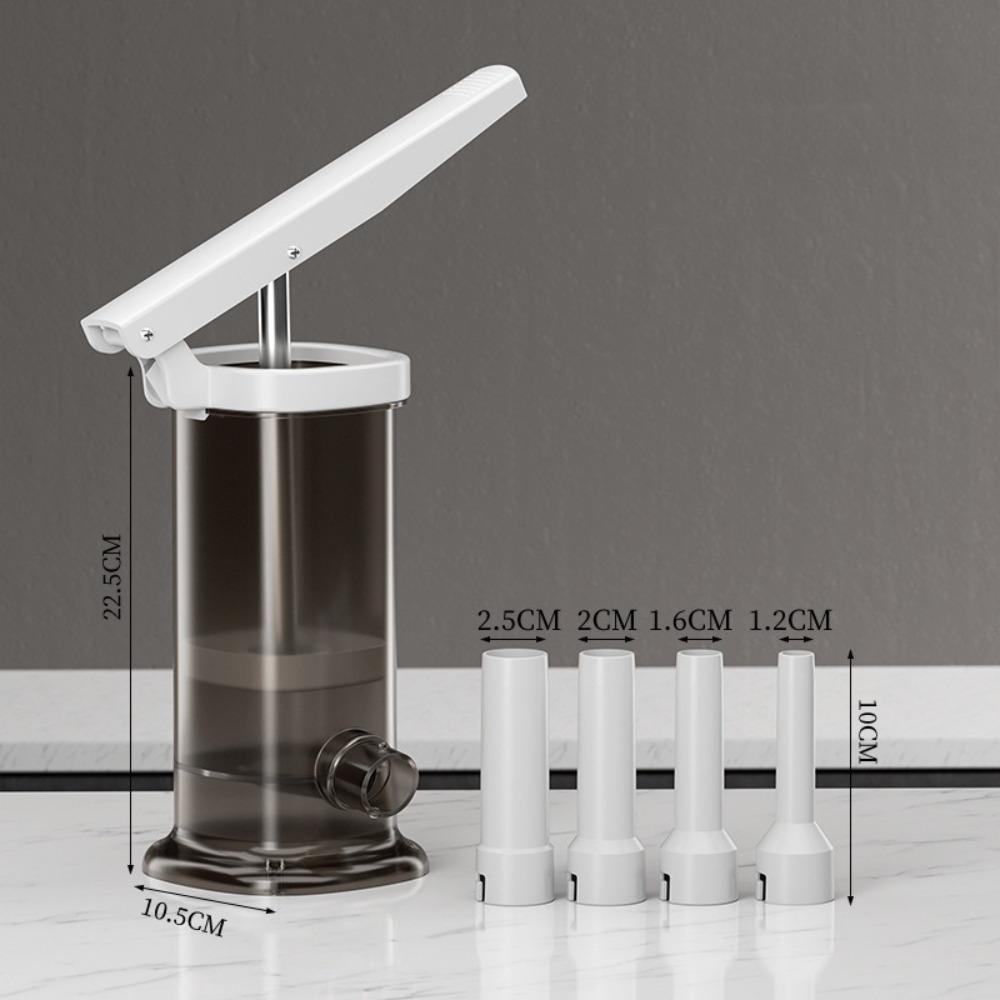 Large Capacity Manual Sausage Stuffer Homemade Sausage Filler Fast Meat Filling Machine  Cooks