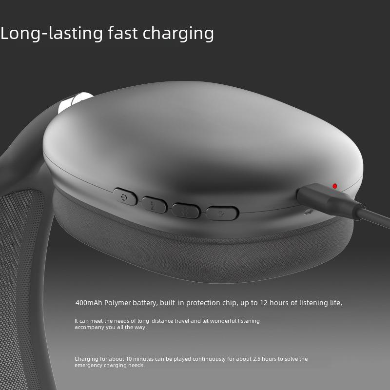 Ultra-Long Battery Life Bluetooth Headset Compatible with Apple and Huawei