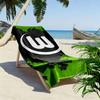 Asciugamano da Spiaggia con Stampa VfL Wolfsburg, Asciugamano Grande Morbido Asciugatura Rapida per Spiaggia Campeggio Nuoto