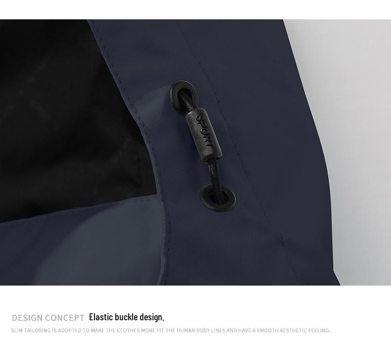 3-in-1 Men's Assault Jacket: New 2025 Autumn/Winter Outdoor Windproof, Waterproof Hooded Workwear