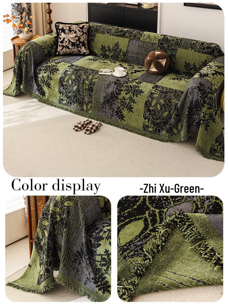 French Retro Chenille Sofa Cover: Non-Slip, All-Season, Cat Scratch Resistant, Full Cover Towel, 2026 Edition