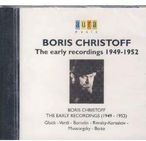 

CD BORIS CHRISTOFF - Gluck/Verdi: Early Recordings Italy Classical Used