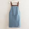 Waterproof Printed Household Oilresistant Kitchen Apron Work Easy Storages