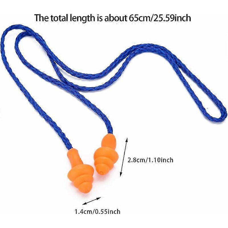 Sleep Ear Plugs 20 Pairs of Ear Plugs Noise Canceling 3m Ear Plugs Sleep Reusable Waterproof Ear Plugs Sleep Snoring Travel