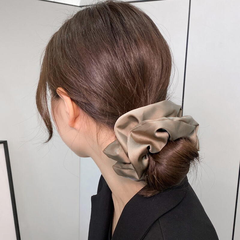 Satin Mood Color Gopchang Hair Scrunchie 3P SET