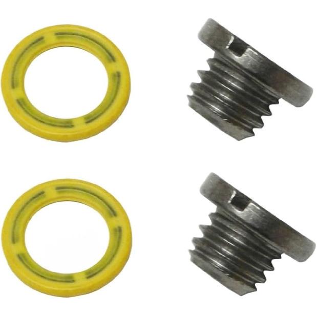 Car Repair Parts 2 PCS Marine Drain Plug Screw Kits 10-79953Q2 for Mercury MERCRUISER Replaces 10-79953A2 18-2244 22420 10-79953Q04 Easy Maintenance