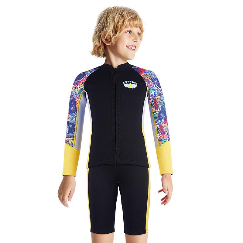 

Boys 2.5MM Split Long Sleeve Wetsuit M