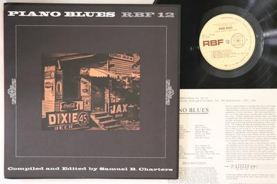 LP Record VARIOUS - Piano Blues Rarities Vol. 4 RBF12 RBF 1966 US Blues Used