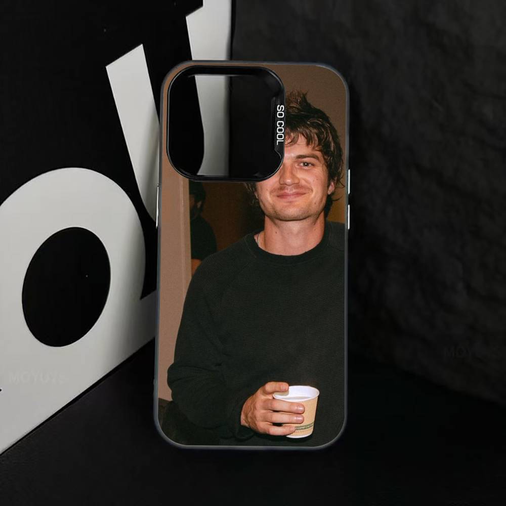 J-Joe K-Keery Actor Phone Case For iPhone 17,16,15,14,13,12,11 Plus,Pro Max,XS,Colorful Silver Black Cover