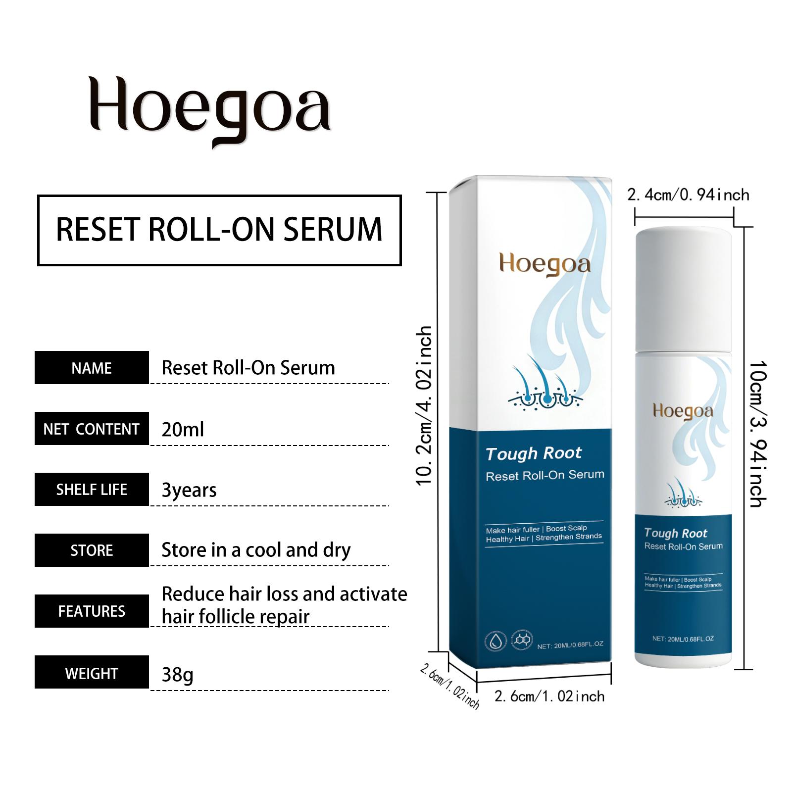 Scalp Roller Serum, Gentle Moisturizing, Refreshing & Smooth Scalp, Light Texture, Daily Scalp Massage & Care Treatment 20ml