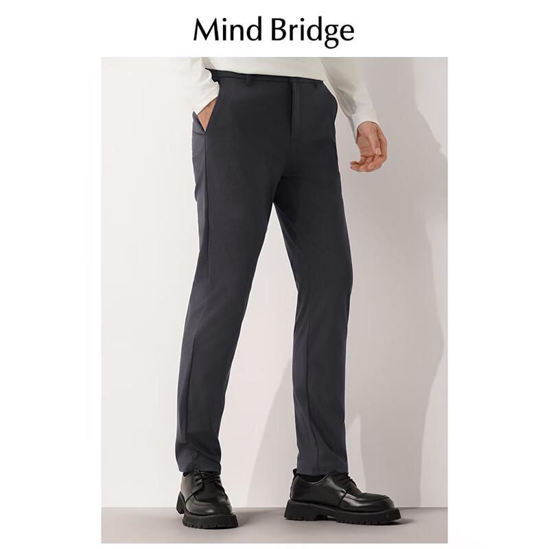 

Mind Bridge Men s Fleece-Lined Business Casual Trousers 36