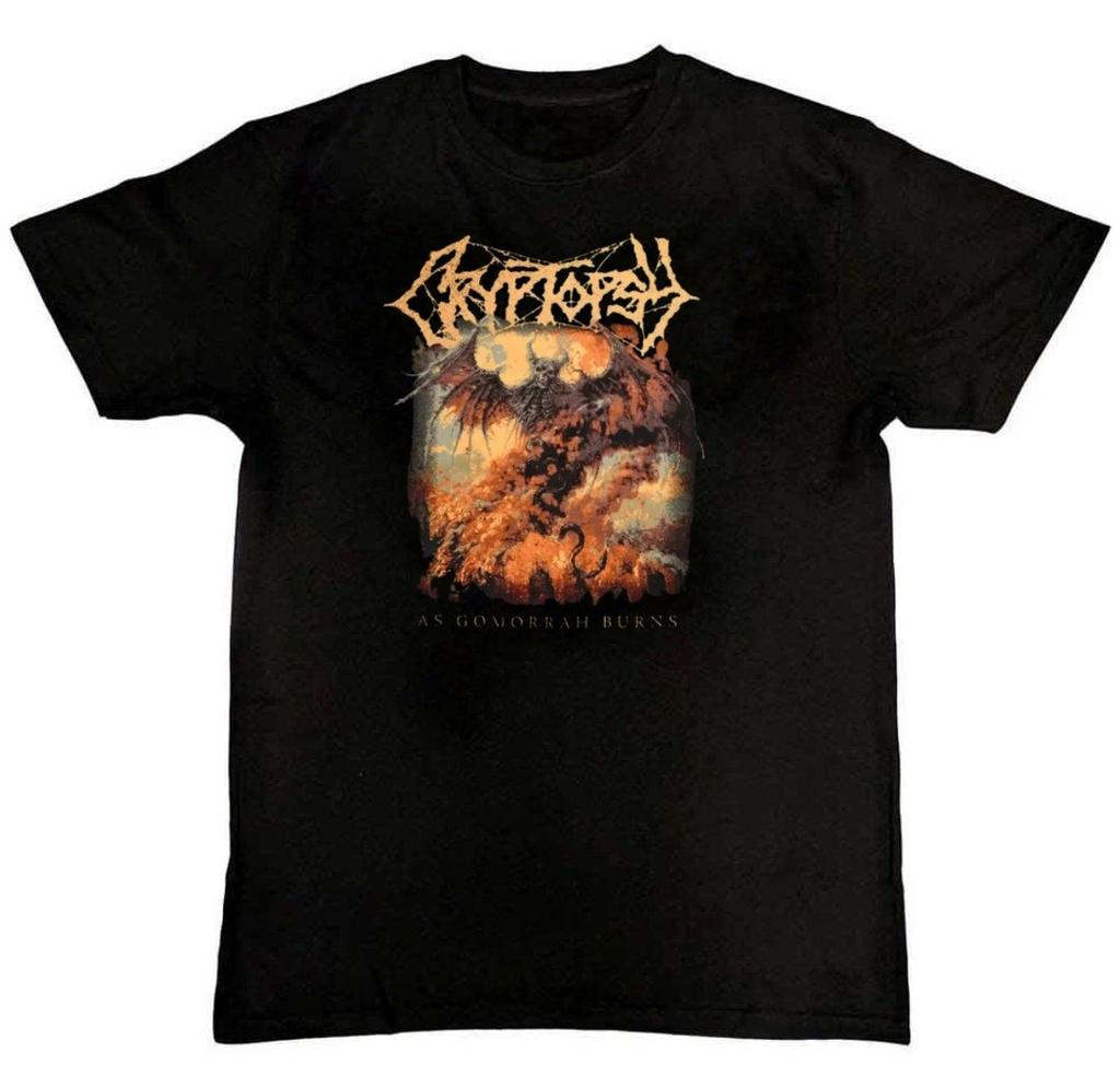 Cryptopsy Band Music Graphic Print Unisex Mens T-Shirt