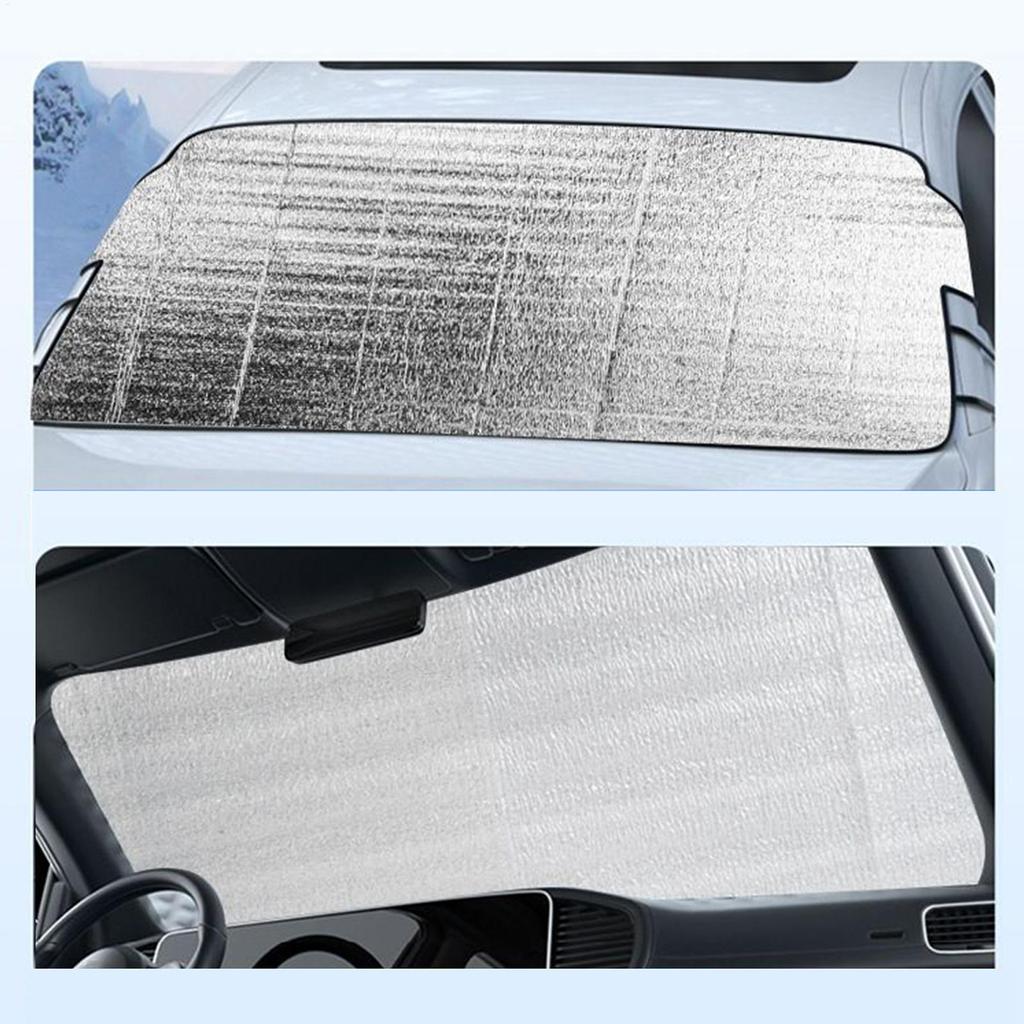 Car Window Shades Front Windshield Sun Screen for Car Windshield Foldable Screen Heat Resistant UV Protection forOutdoor Camping