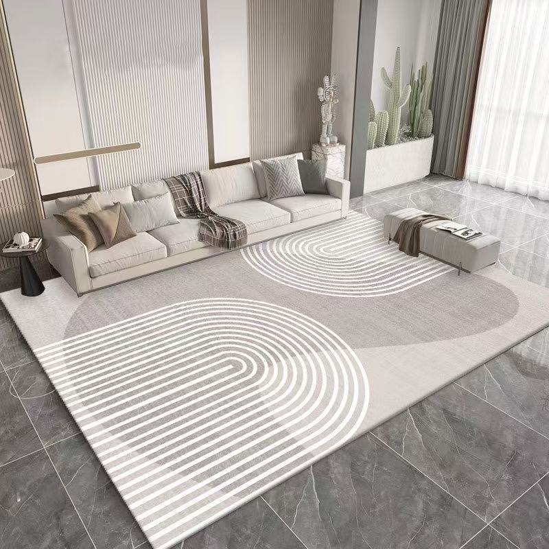 Moderner Geometrischer Teppich Wohnzimmer Sofa Couchtisch Matte Raumdekoration Schlafzimmer Kleiderschrank Große Fläche Teppich