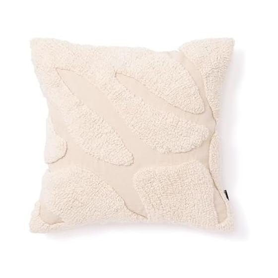 Francfranc Tufted Drawing Cushion Cover 45cm x 45cm Natural (B-025)