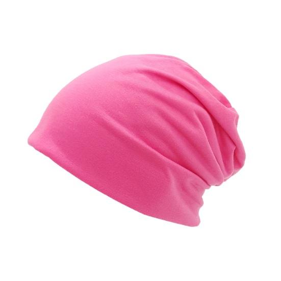 Шляпа без полей Легкая Дышащая Мягкая Теплая Ветрозащитная Эластичная Однотонная Нахлобучка Школа Работа Походы Повседневная одежда M розы красного