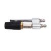 Adjustable Downstream Soft Wash Nozzle 2 In 1 Long Reach Soap Twist Nozzle 0 To 60 Degrees  Spray Pattern with 1 4 Inch