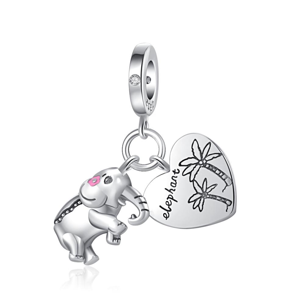 Copper Butterfly Bee Swallow Tree Charm Beads Fit For Original Bracelets Necklaces Diy Women'S Jewelry