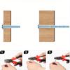 4pcs European Style Kitchen Cabinet Handles Rustic Oil-rubbed Drawer Handles For Cabinets Dressers Bedrooms