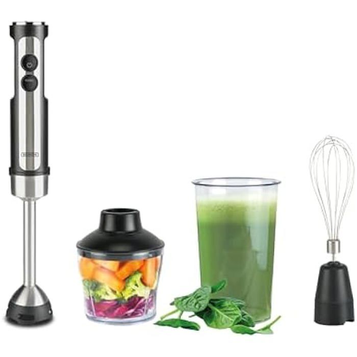 Mixeur Plongeant - BOURGINI - Classic - 1200 W - 20 Vitesses - Turbo