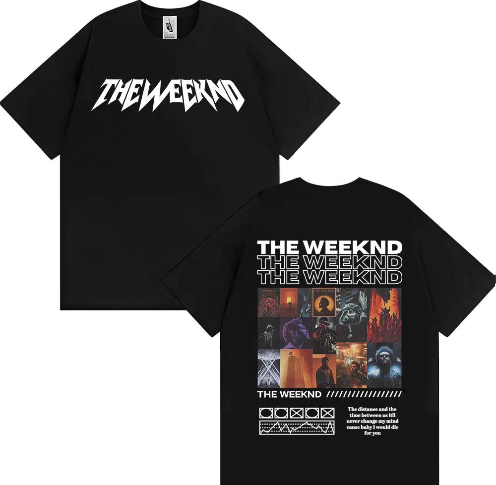 The Weeknd After Hours Til Dawn Album Cover Tee Shirt Unisex Women Harajuku Fashion Gothic Tshirt High Quality 100 Cotton T Shirt