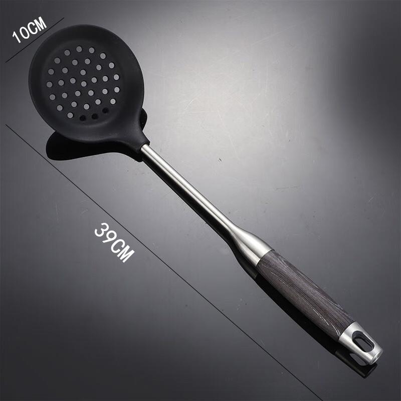 

ZISIZ Ebony Wood Spatula Kitchen Utensil Set