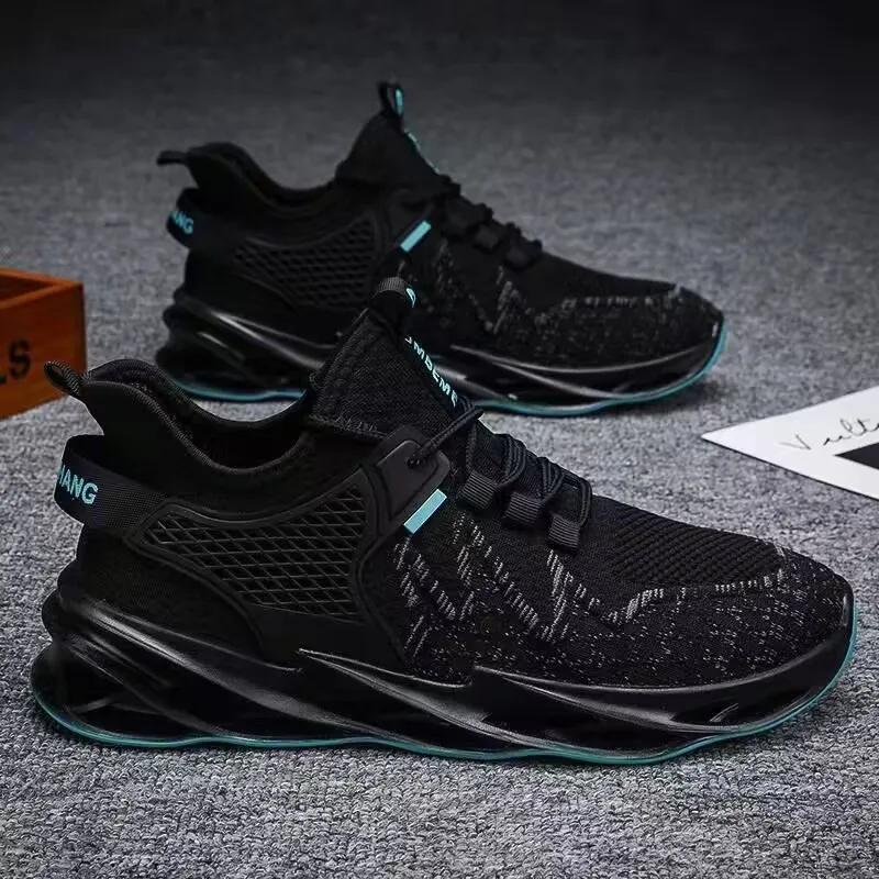 Men's Shoes Casual Sneakers Non Slip Breathable Running Shoe Mesh Tenis Outdoor Basketball Sports Tennis Shoes Zapatos De Hombre