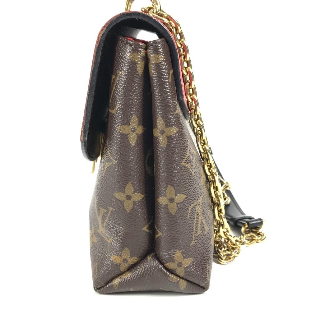 Louis Vuitton M43713 Monogram sampras seed Crossbody Chain Pochette Shoulder Bag
