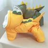 Dog Coat With Hood Dog Jumpsuit Dog Coat Dinosaur Dog Costume Winter Dog Clothes Dog Jumpsuit Costume Hoodie Dog Jacket