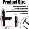 Windshield Washer Hose Kit, 4 Meter Wash Fluid Tubing With 12 Pcs Hose Connectors, Compatible With Most Car Water Nozzles Tallation, Universal Auto
