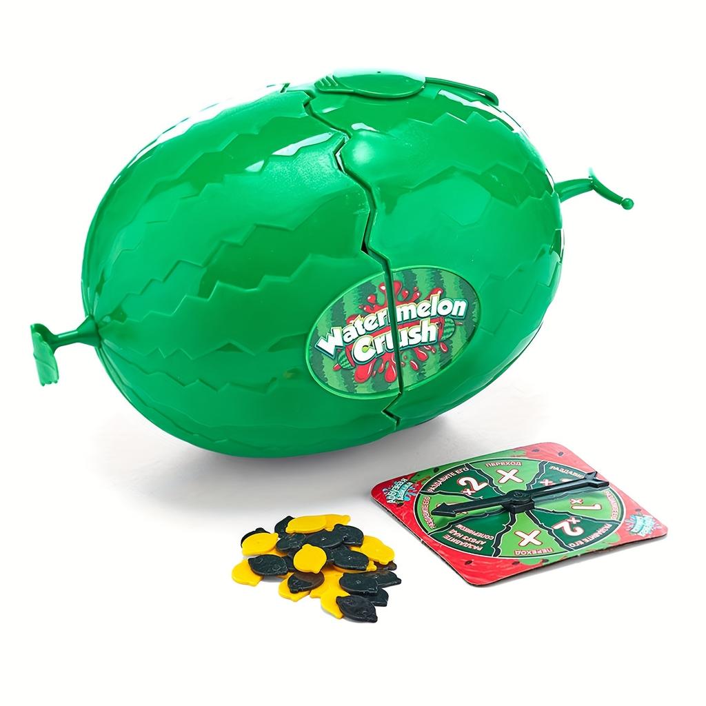 Watermelon Crush Game, Weird stuff" Don't Crack The Watermelon" Fun Watermelon Game for Kids and Adults, Authentic Prank Board Game