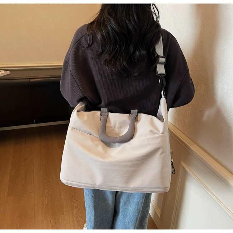 Reisetasche Damen Große Kapazität Kurzstrecke Business Gepäck Handtasche Leicht Quer über die Schulter Fitness
