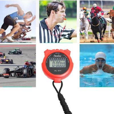 Digitální stopky Vodotěsné Kompaktní velikost Jednoduché ovládání Žádné hodiny Žádné datum Tiché stopky Časovač Chronograf zařízení