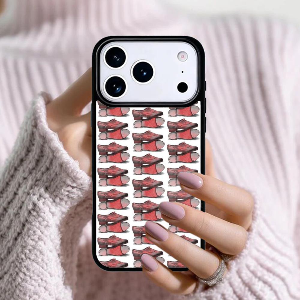 Tap Dance Shoe Phone Case For Apple iPhone 17 Air 16E 15 14 Plus 13 12 11 Pro Max Mini Funda Cover