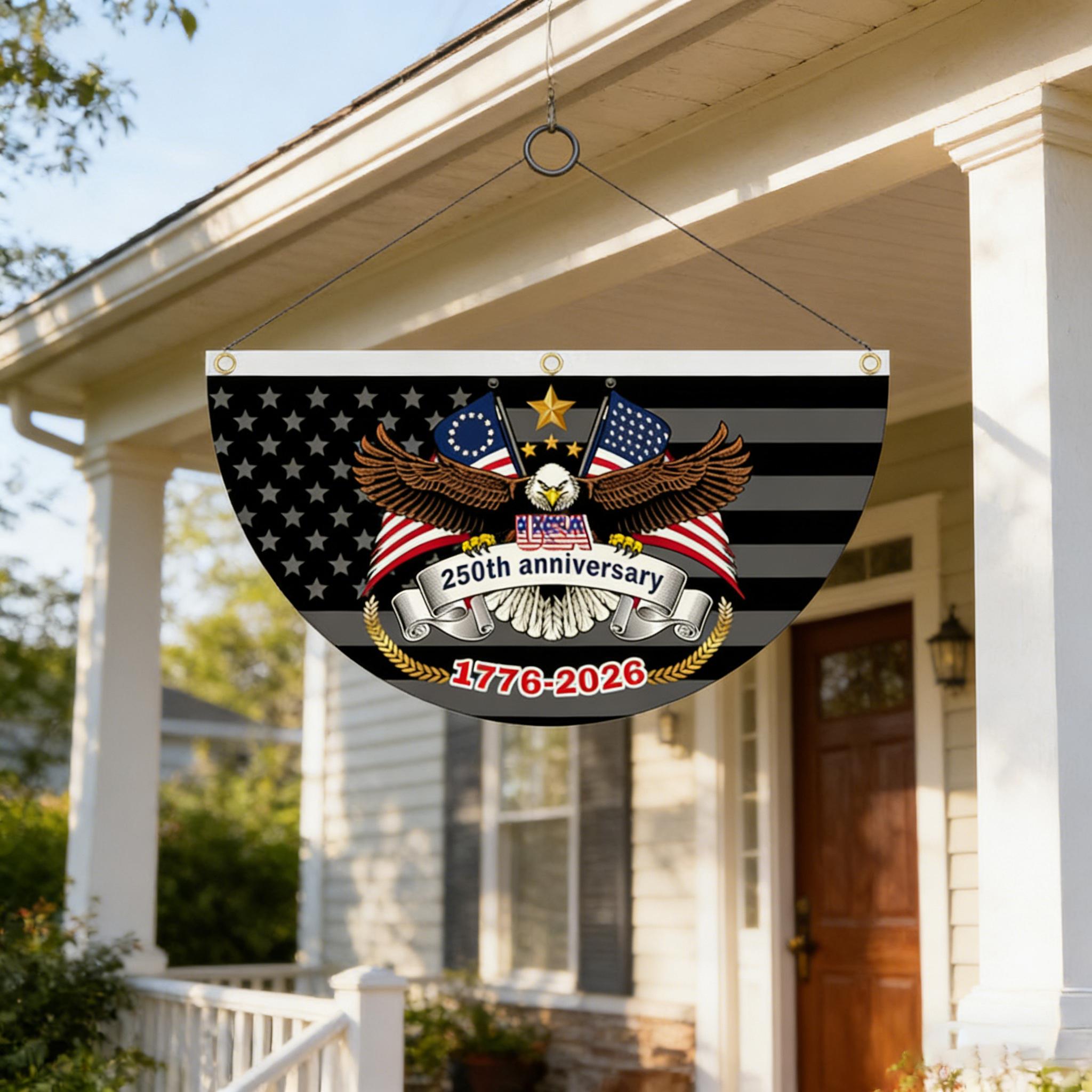 

250th Anniversary American Flag Garden Decoration Flag One Size