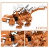 670pcs 6 In 1 Dinosaurs Movie Series Building Blocks City World Drangon Mecha Model Bricks Set Toys for Children