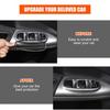 Soft Carbon Fiber Window Lift Switch Trim Sticker For Nissan Juke 2011-