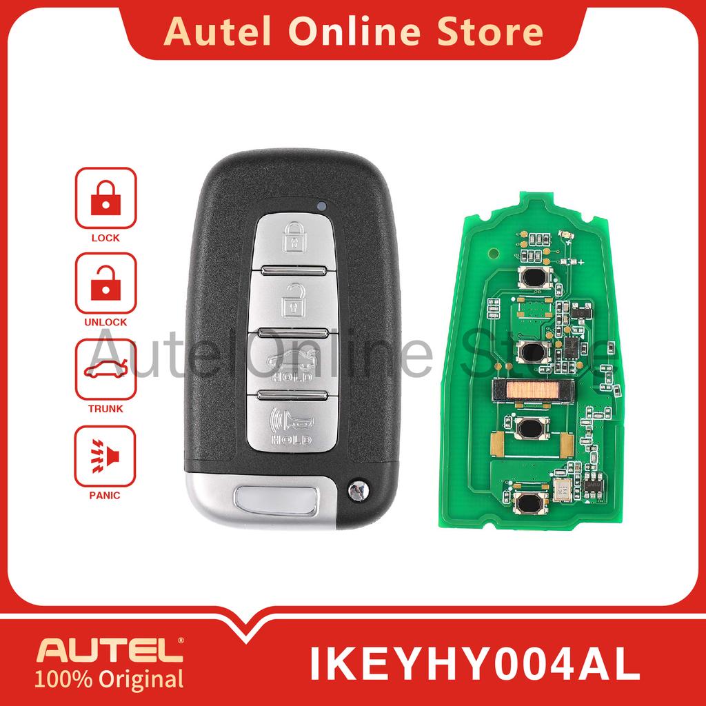 AUTEL HY003AL HY004AL IKEYHY003AL IKEYHY004AL 3/4 Buttons Universal Smart Remote Key for Hyundai Type