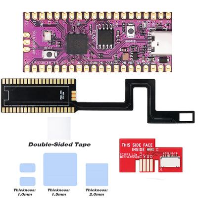 Raspberry Pi Pico Picoboot FPC Card Reader Replace Flex Ribbon Cable Tools For GC2SD/SD2SP2 Retro Game Consoles Game Assesories