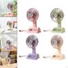 Desk Chargeable Practical Lightweight Rotating Portable Mini Table Fan for Kitchen Dormitory Outdoor