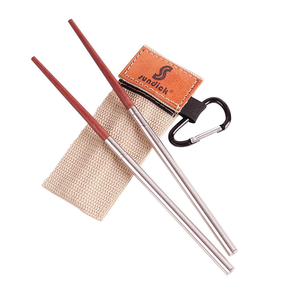 Faltbare Essstäbchen Ultraleichte Einziehbare Essstäbchen Tragbare Zusammenklappbare Reise-Essstäbchen mit Aufbewahrungstasche für Outdoor-Reisen
