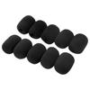 Microphone Cover Ultra Soft High Density Sponge Headset Mic Windscreen Replacement for Interview