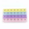 Hot Weekly Premuim Portable 7/14/21/28 Grids 1/2/3/4 Times A Day Pill Storage Cases Box Organizer for Vitamins Medicine FishOils