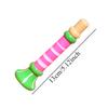 1PC Wooden Trumpet Horn 5 Colors Available Small Whistle Horns Musical Instruments Suitable for Beginners Party Noise Makers ZYF