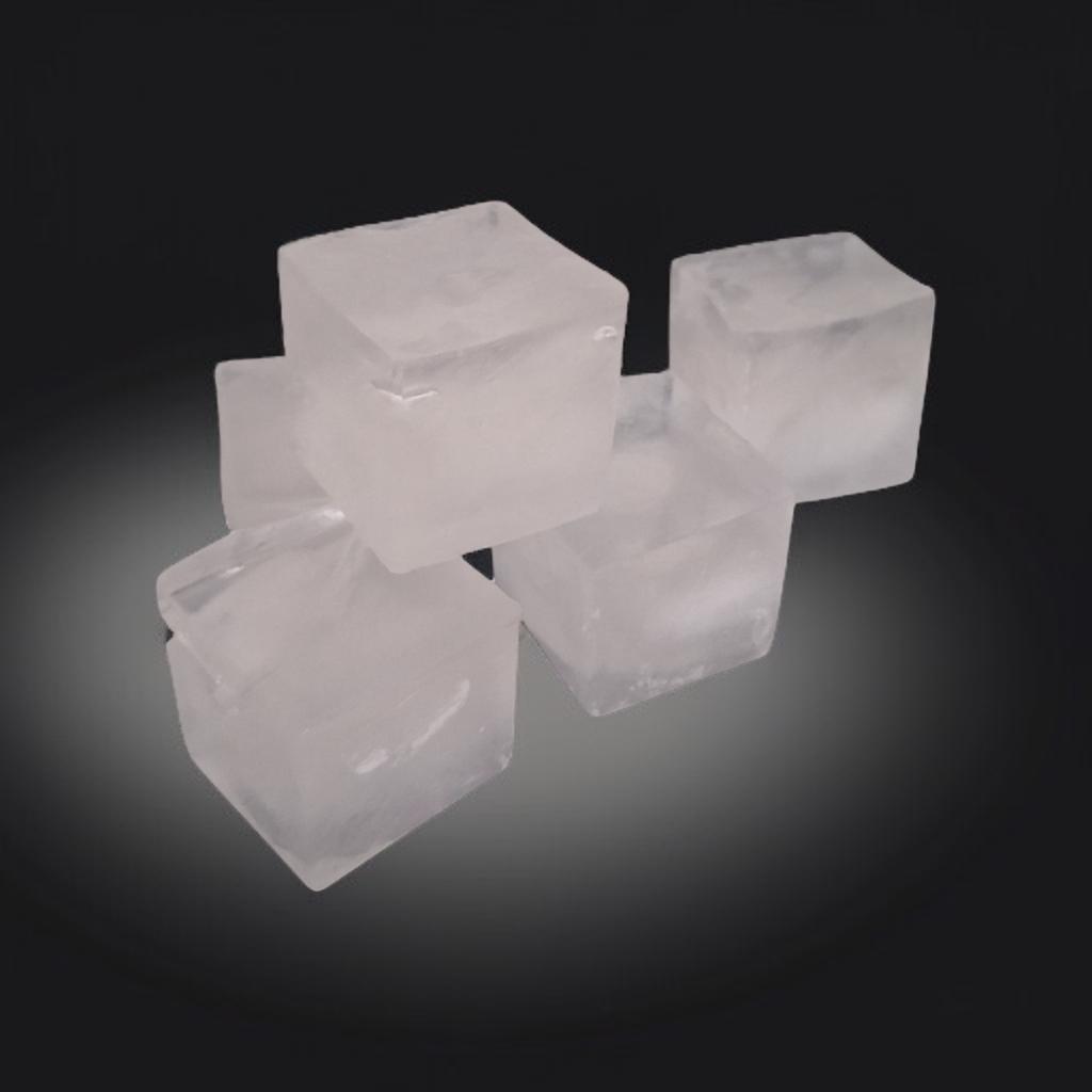 Xl Ice Mold Silicone Cube Maker Container For 15 Ice Cubes 3.3 Cm