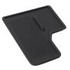 Black Smartphone Wireless Charger Rubber Mat Pad Protector for Toyota Land Cruiser Prado 250 J250 LC250 2024-2025