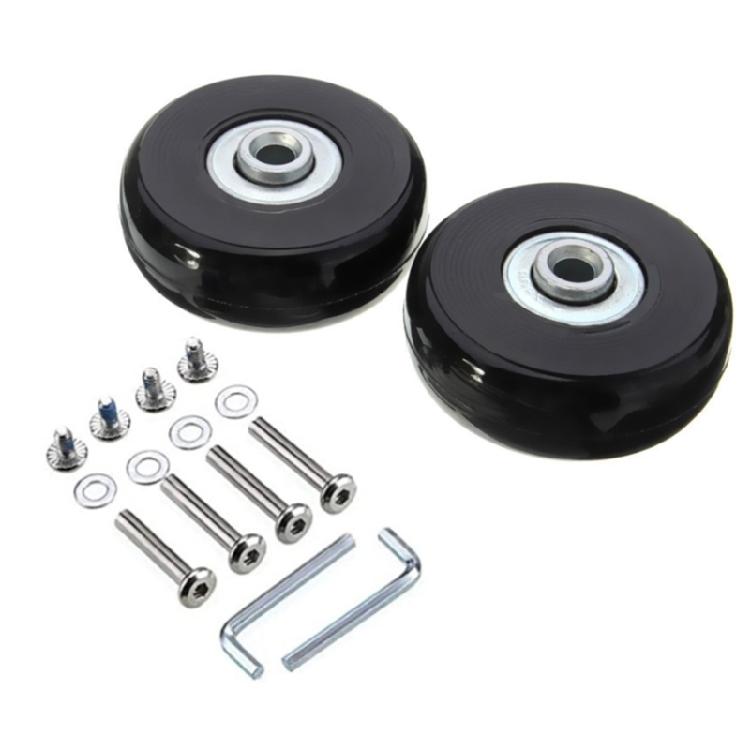 Suitcase Roller Casters Heavy Duty Wheel SilentWheel Flexible Swivel Wheel